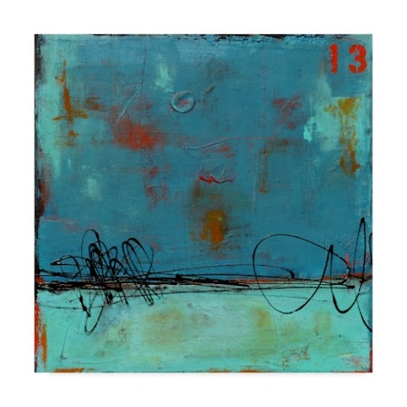 Erin Ashley 'Blue Bay Marina I' Canvas Art,18x18